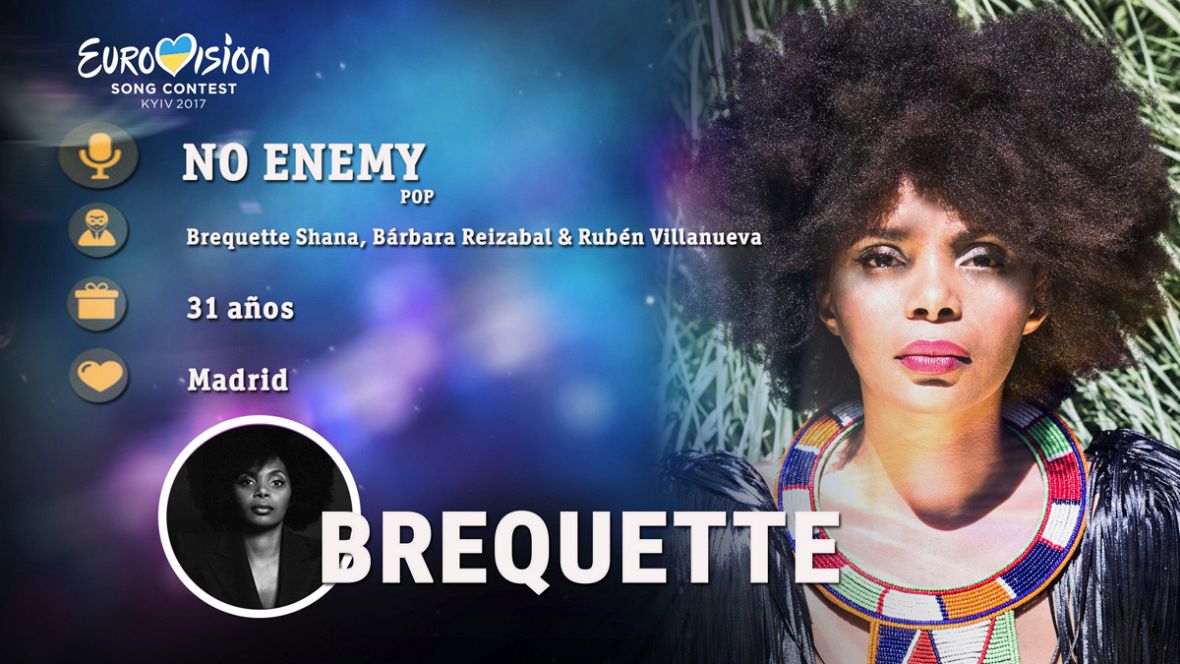 Eurovisión 2017 - Brequette canta "No enemy"
