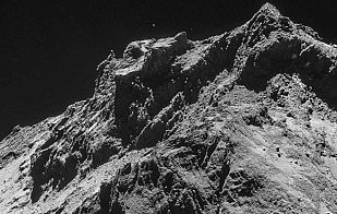 El cometa visto a tan solo 10 kilómetros de distancia