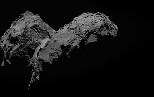 La cámara OSIRIS inmortaliza el cometa a 29 kilómetros