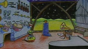 Fotograma de Planeta imaginario - Volar (II)