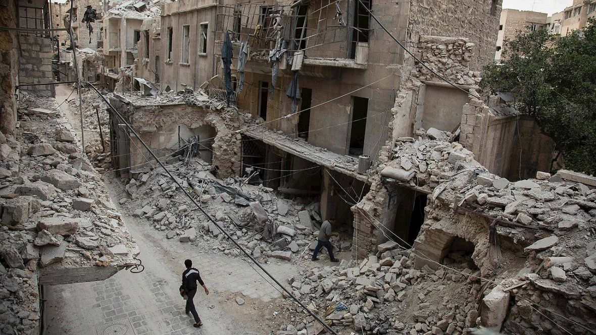 Guerra En Siria Los Rebeldes Bombardean Los Distritos De Alepo Controlados Por El Gobierno Sirio 9916