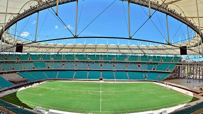 Situado en Salvador de Bahía, tiene capacidad para 55.000 espectadores y acogerá partidos de fútbol masculino y femenino de la fase de grupos y de cuartos de final.