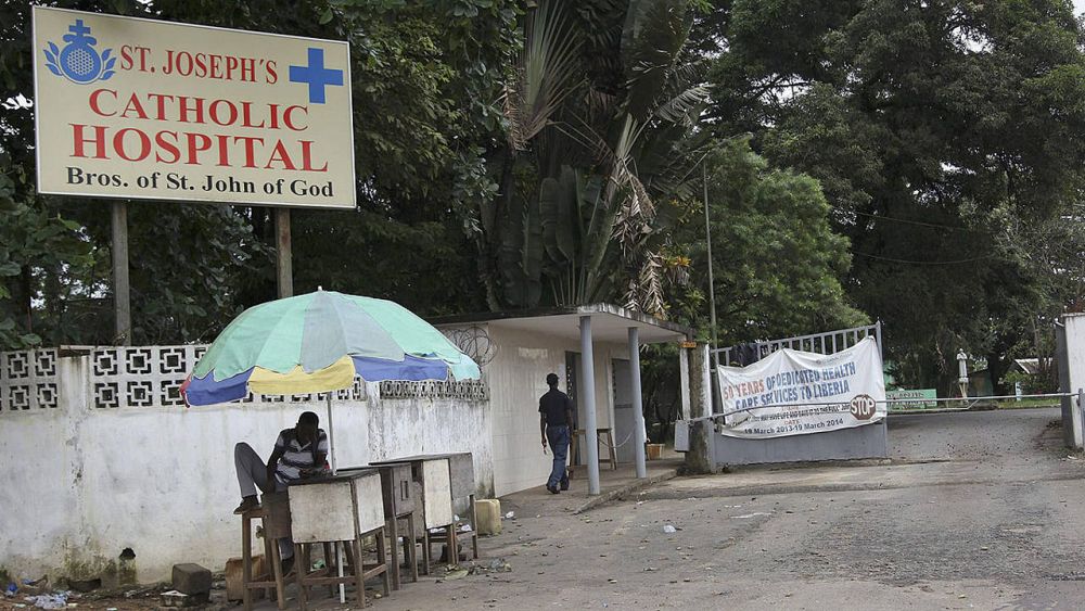 Hospital católico de San José en Monrovia en el que trabajan los hermanos de la Orden Hospitalaria de San Juan de Dios