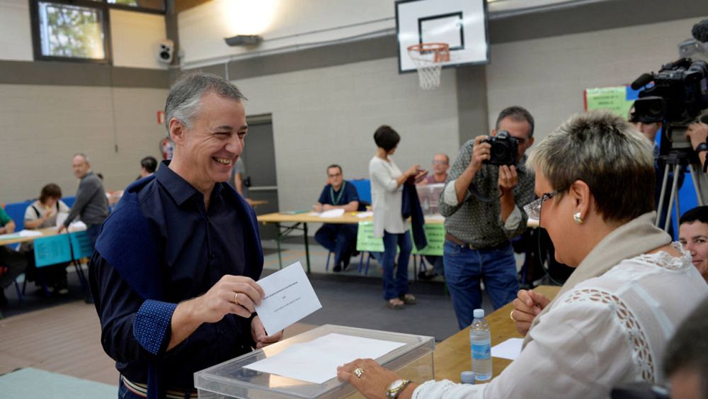 El actual lehendakari y ganador de las elecciones vascas 2016 por el PNV, Iñigo Urkullu El actual lehendakari y ganador de las elecciones vascas 2016 por el PNV, Iñigo Urkullu