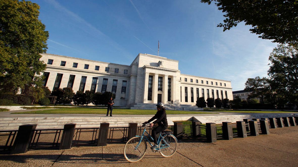 La Reserva Federal en Washington, EE.UU.