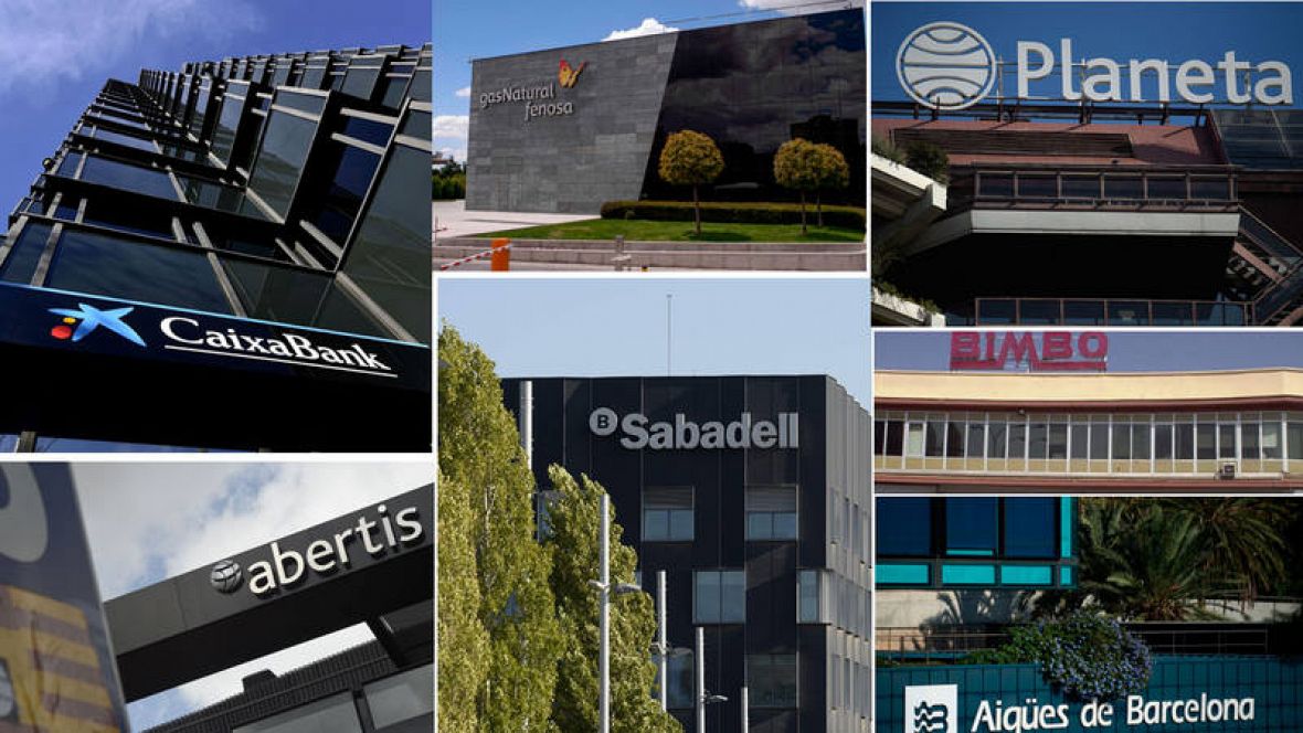 Bancos y grandes empresas trasladan sus sedes sociales fuera de Cataluña