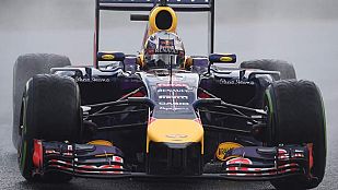 El piloto australiano Daniel Ricciardo, del equipo Red Bull Racing.