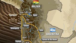 Recorrido del Dakar 2015 Recorrido del Dakar 2015