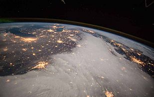 Los Grandes Lagos y Estados Unidos desde la Estación Espacial Internacional