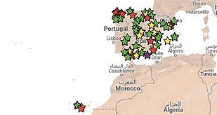 Mapa de la Suerte: todos los premios de la Lotería de Navidad, en un mapa