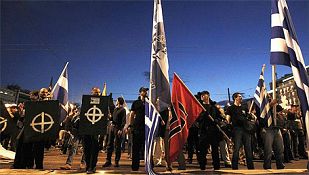 Amanecer Dorado, tercera fuerza política de Grecia Amanecer Dorado, tercera fuerza política de Grecia