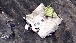 Localizan una de las cajas negras del avión de Germanwings
