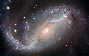 La galaxia espiral NGC 1672 La galaxia espiral NGC 1672