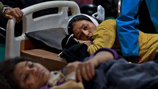 "Nadie de las autoridades ha venido a darnos ni un vaso de agua" "Nadie de las autoridades ha venido a darnos ni un vaso de agua"