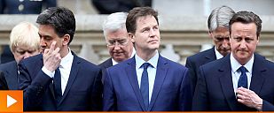 Miliband y Clegg, los grandes derrotados Miliband y Clegg, los grandes derrotados