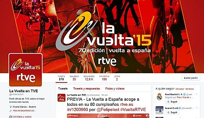Sigue a la cuenta de Twitter del Tour en RTVE Sigue a la cuenta de Twitter del Tour en RTVE