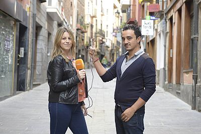 Irene Mahía y César Vallejo 'pericaris' oficiales Irene Mahía y César Vallejo 'pericaris' oficiales