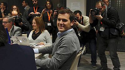 Las mejores imágenes de la noche electoral Las mejores imágenes de la noche electoral