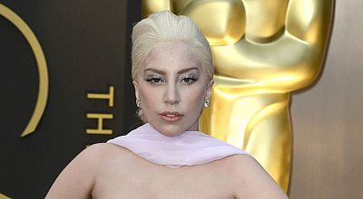 Lady Gaga en la ceremonia de los Oscar de 2014.