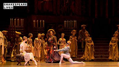 Representación de Romeo y Julieta en al Royal Opera House