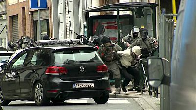 Salah Abdeslam en el momento de su detención en Bélgica el pasado viernes Salah Abdeslam en el momento de su detención en Bélgica el pasado viernes