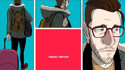 Viñetas de 'El mundo a tus pies', de Nadar Viñetas de 'El mundo a tus pies', de Nadar