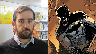 Álvaro Mártinez en el Salón del Cómic de Barcelona y su versión de Batman Álvaro Mártinez en el Salón del Cómic de Barcelona y su versión de Batman