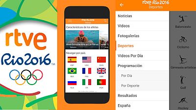 La nueva app de RTVE Río 2016 La nueva app de RTVE Río 2016