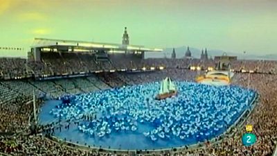 Cerimònia d'inauguració dels JJOO de 1992 a Barcelona