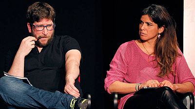 El eurodiputado Miguel Urbán y la secretaria general de Podemos en Andalucía, Teresa Rodríguez El eurodiputado Miguel Urbán y la secretaria general de Podemos en Andalucía, Teresa Rodríguez