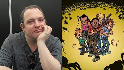 Bruno Gazzotti y una imagen de 'Solos' Bruno Gazzotti y una imagen de 'Solos'