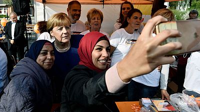 Los refugiados, protagonistas pasivos de la campaa electoral alemana