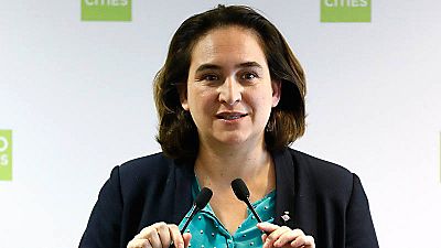 La alcaldesa de Barcelona, Ada Colau, en un acto reciente La alcaldesa de Barcelona, Ada Colau, en un acto reciente