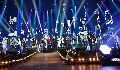 ¡Nos colamos en el ensayo del concierto de OT en Barcelona! ¡Nos colamos en el ensayo del concierto de OT en Barcelona!