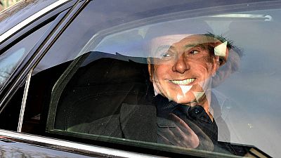 El exprimer ministro italiano y líder de Forza italia, Silvio Berlusconi, el día de las elecciones