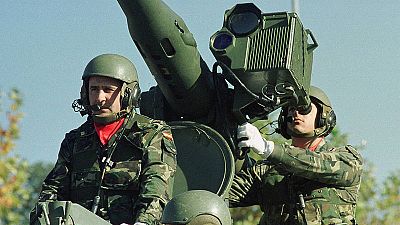 Miembros de la Brigada de Infantería 'Extremadura XI' en una foto de archivo Miembros de la Brigada de Infantería 'Extremadura XI' en una foto de archivo