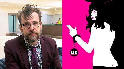 Matt Fraction en el Salón del Cómic y una imagen de 'Sex Criminals' Matt Fraction en el Salón del Cómic y una imagen de 'Sex Criminals'