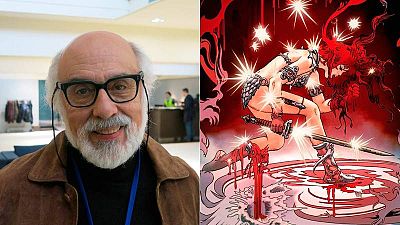 Esteban Maroto en el Salón del Cómic de Barcelona y Red Sonja Esteban Maroto en el Salón del Cómic de Barcelona y Red Sonja