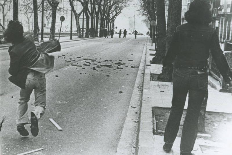  Manifestaciones en Barcelona, 1976 