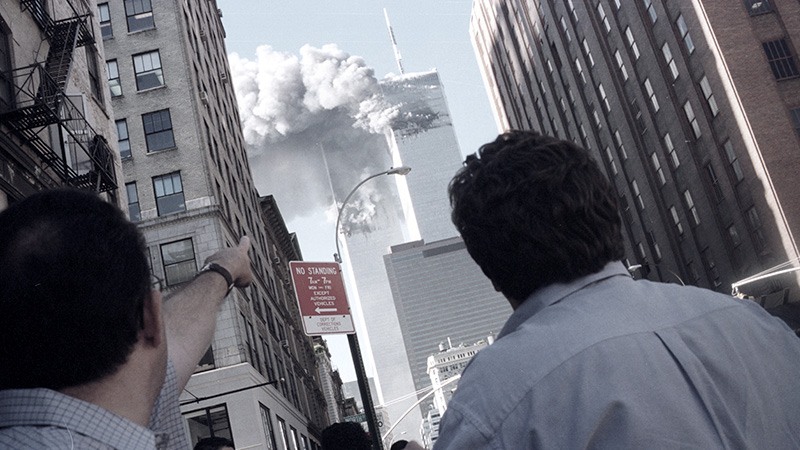 Ir al Video 11-S: Así contó el Telediario el colapso de la primera de las Torres Gemelas de Nueva York
