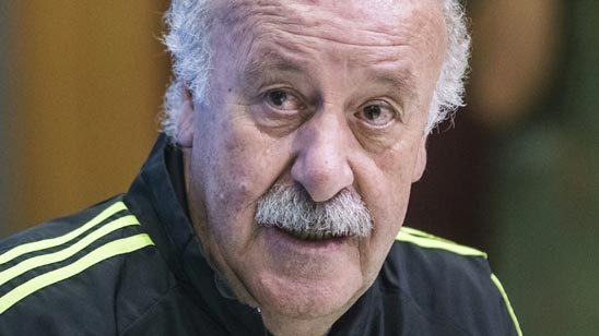 El seleccionador español, Vicente del Bosque