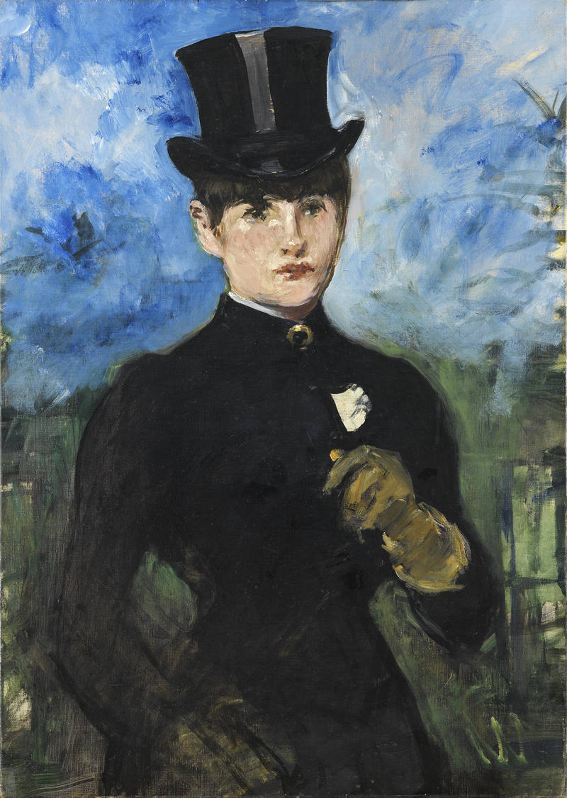 'Amazona de frente'. Édouard Manet. Museo Thyssen-Bornemisza
