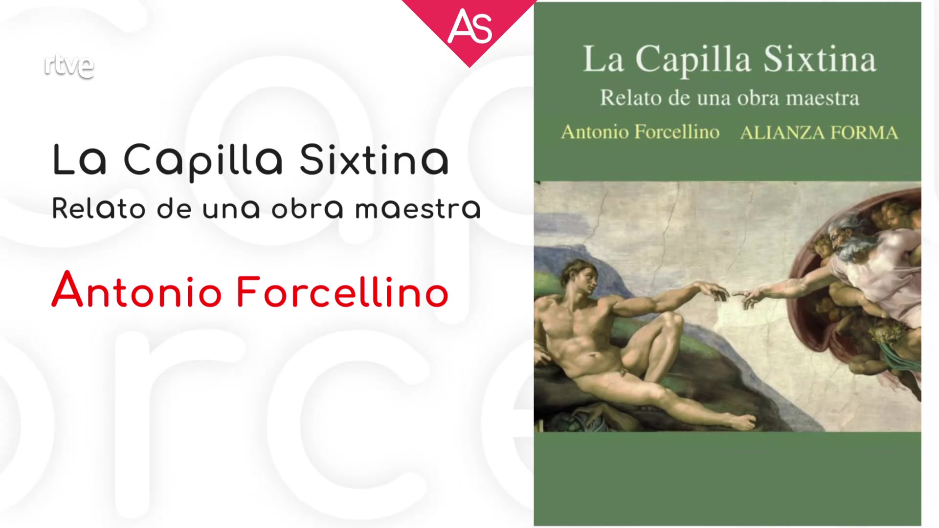Ir al Video La aventura del saber - 'La Capilla Sixtina. Relato de una obra maestra', de Antonio Forcellino