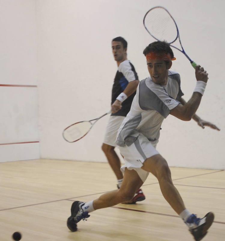 Squash Borja Golán hace historia para el squash español tras una larga carrera y "mucha