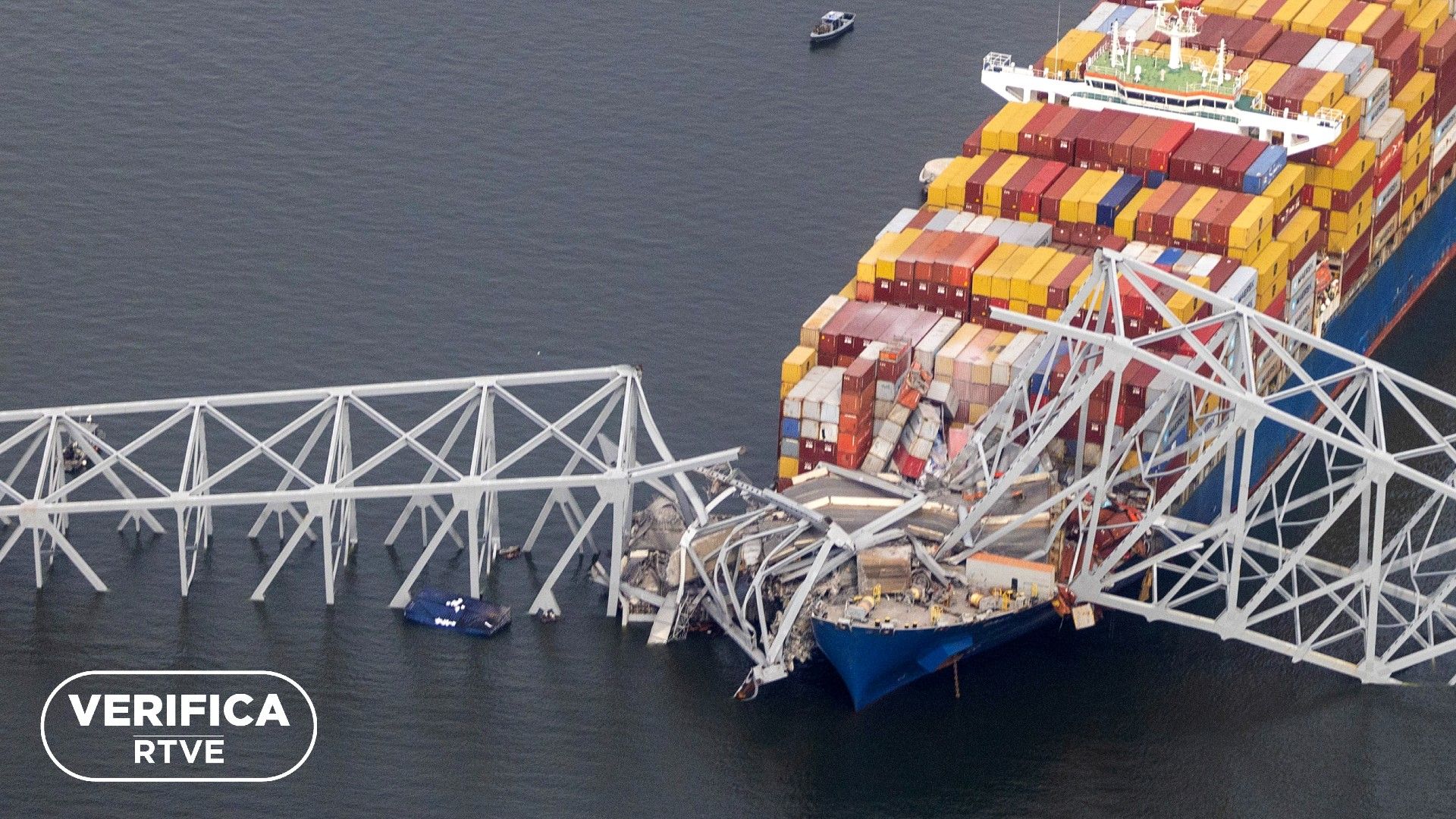 Baltimore bulos y desinformación sobre el derrumbe del puente