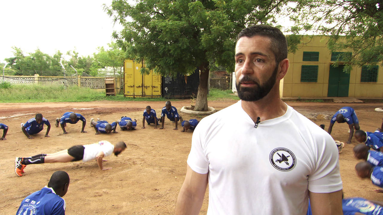 Campo de entrenamiento de Koulikoro, en Mali