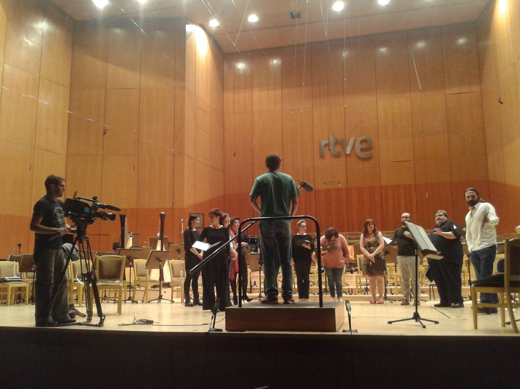 El coro de RTVE participa en la elaboración de 'la mitad invisible' dedicada al compositor Tomás Luis de Victoria