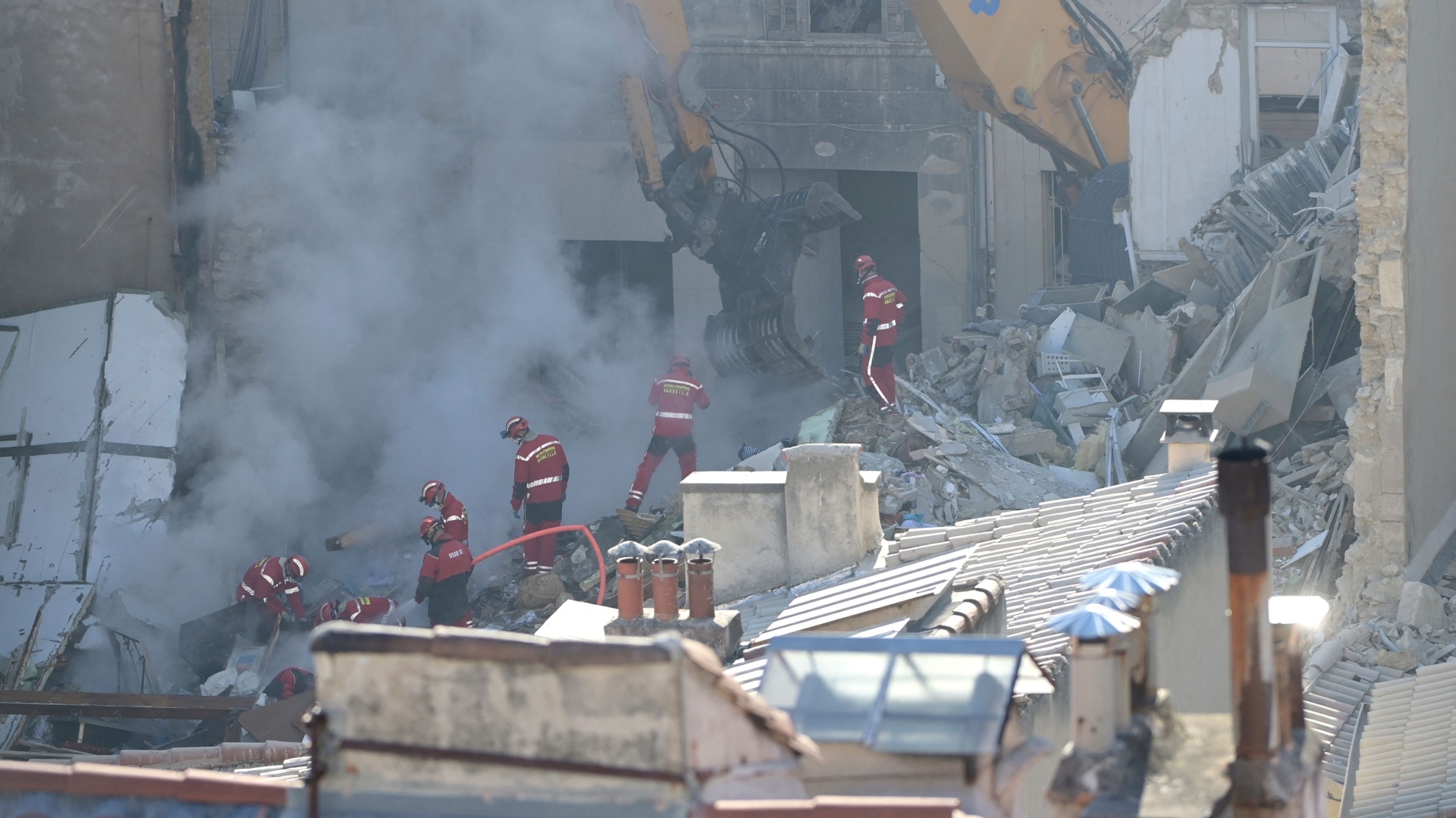 El Derrumbe De Un Edificio En Marsella Deja Al Menos Dos Muertos