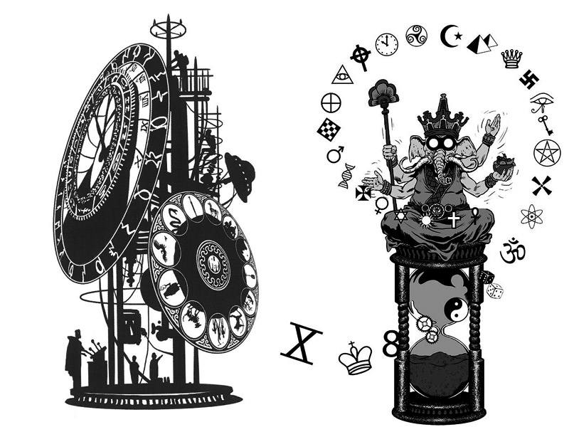 Diseños de 'Desierto de metal'