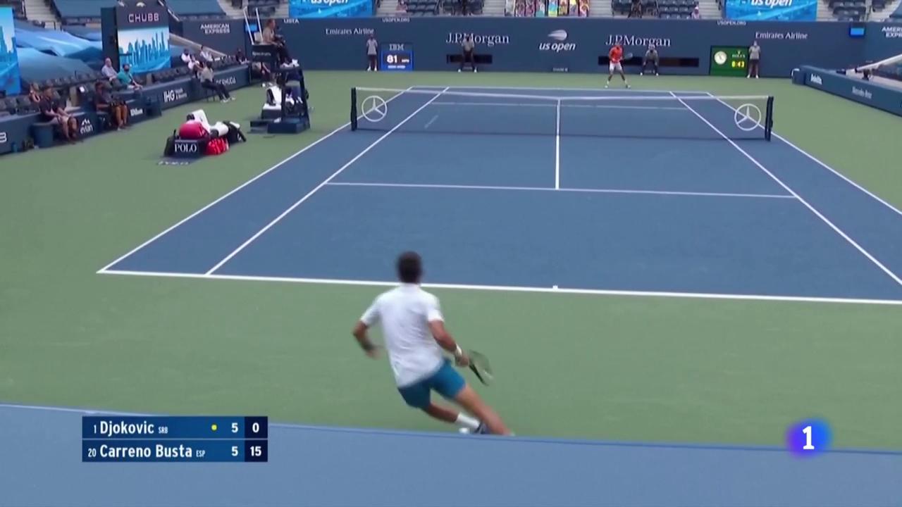 Ir al Video Djokovic pide perdón por el pelotazo a jueza del US Open